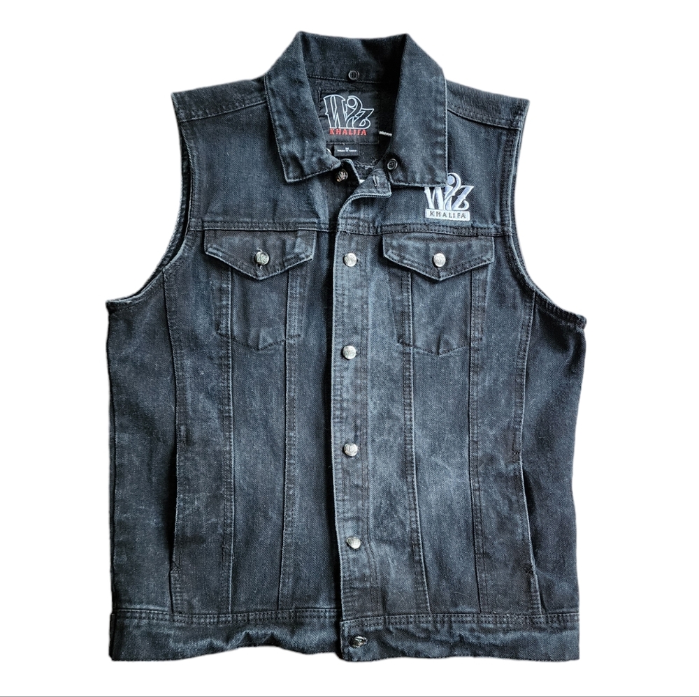 WIZ KHALIFA TAYLOR GANG DENIM VEST